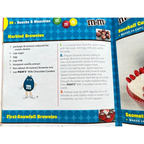 M&M's Recipe Card Collection 76 Tear Out Cards - Picture 5 of 5